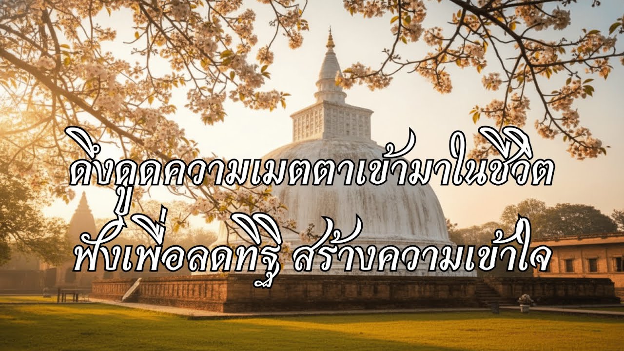 ดึงดูดความเมตตาเข้ามาในชีวิต  ฟังเพื่อลดทิฐิ สร้างความเข้าใจ โดยธรรมบำบัด