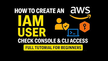 How to Create IAM user and check both console and CLI-based access | #AWSCLI | AWS IAM Lab