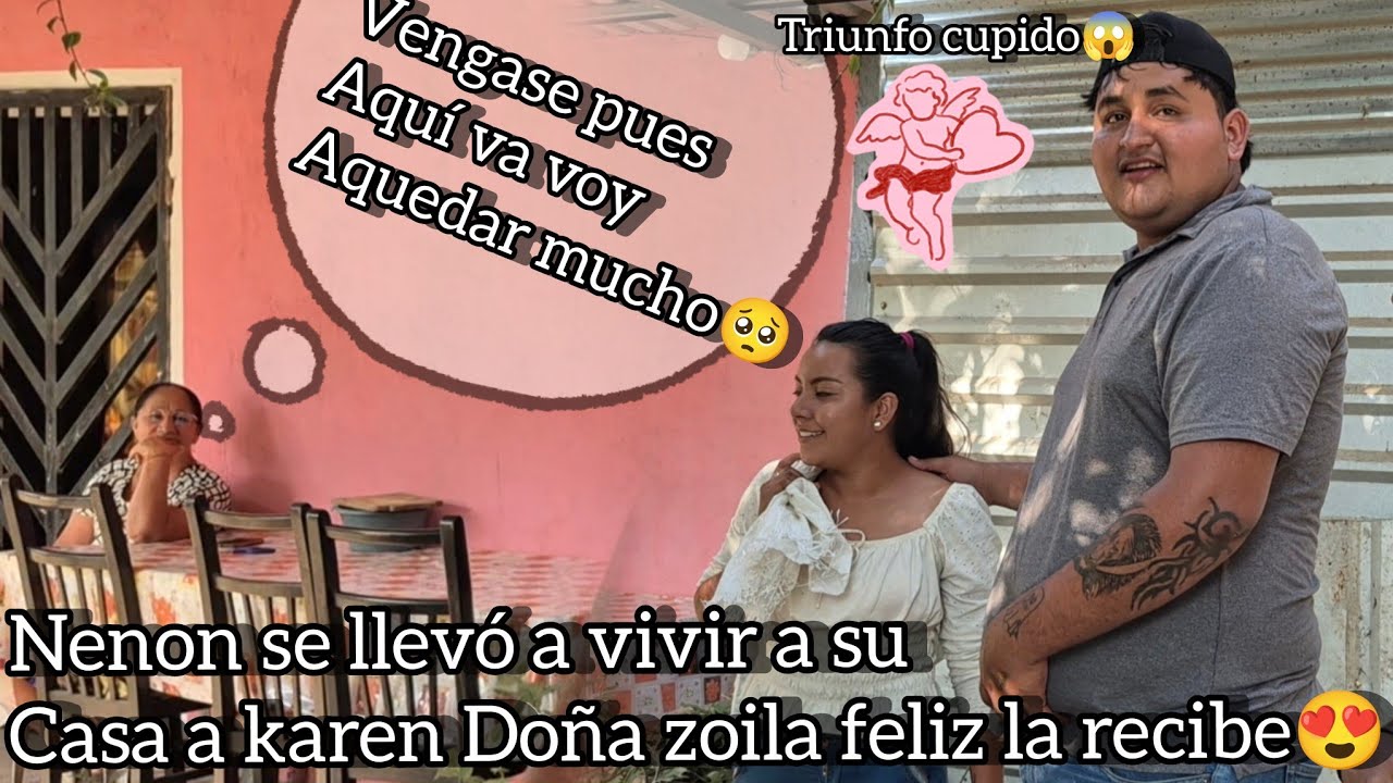 No lo podemos creer karen se va a vivir con Nenon😍la mamá de nenon feliz vengase para aca😱