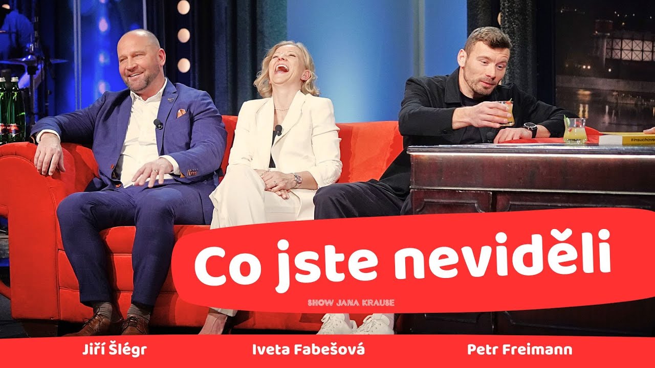 Co jste neviděli v Show Jana Krause 11. 2. 2026