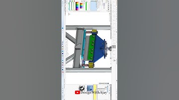 Hydraulic Press Brake Full Assembly #designwithajay