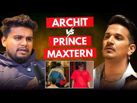 Prince Narula vs Archit 😳 | Fight with maxtern & The 50 Show Reality Exposed - Charcha with Gxn