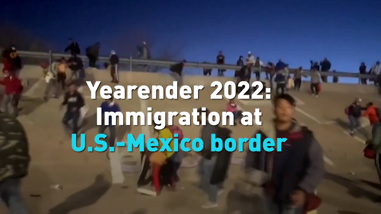 2022 sees major surge of migrants at U S  Mexico border