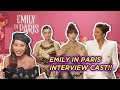 EMILY IN PARIS CAST INTERVIEW!!