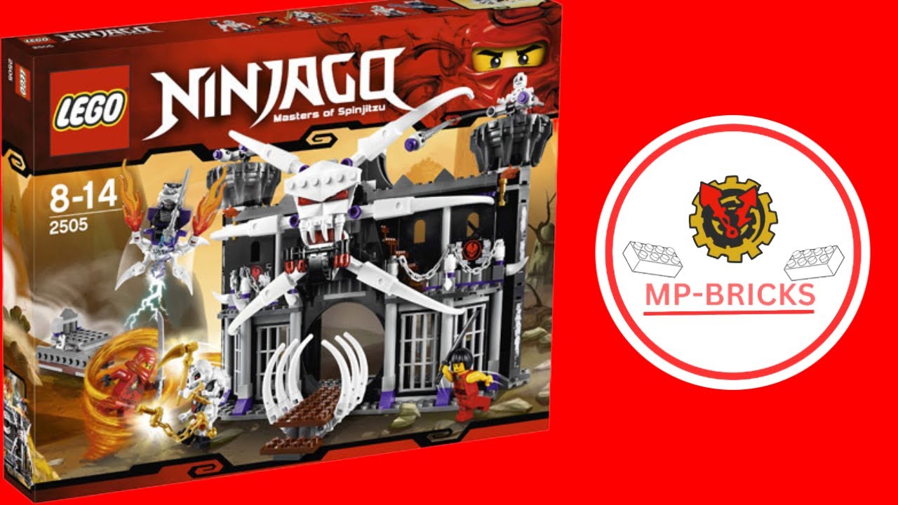 MP-Bricks Building Garmadon's Dark Fortress, Ninjago 2011 set 2505