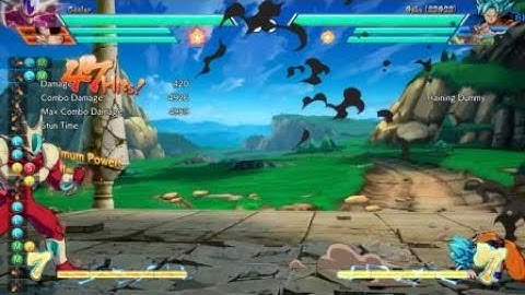 Dbfz :Cooler sparking combo