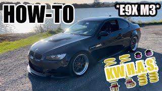 KW HAS KIT INSTALL | E9X M3