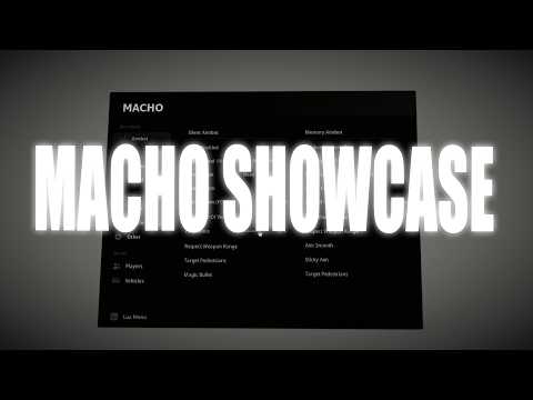 Macho Cheats FiveM ShowCase | Executor + Spoofer Included