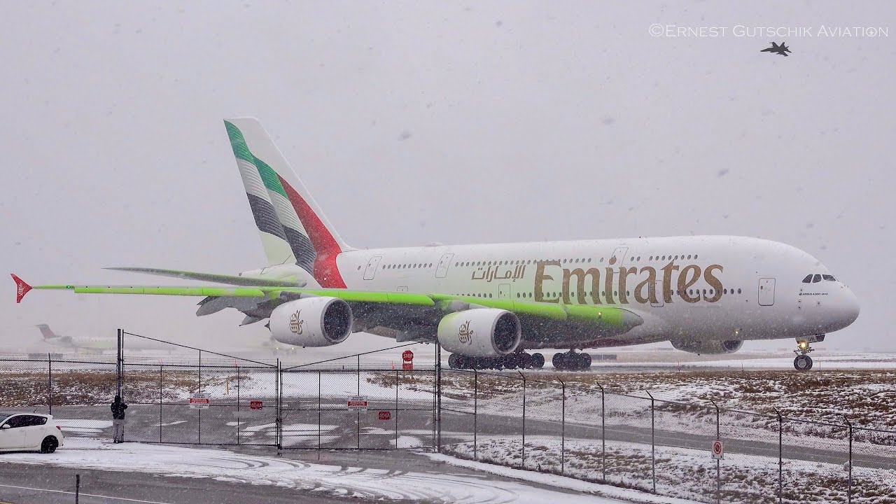 (4K) Toronto Pearson Plane Spotting | Winter Highlights