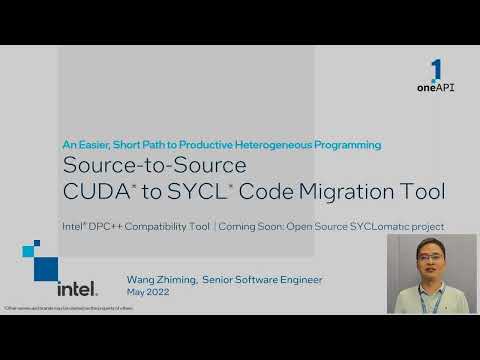 A source-to-source CUDA to SYCL code migration tool: Intel® DPC++ Compatibility Tool