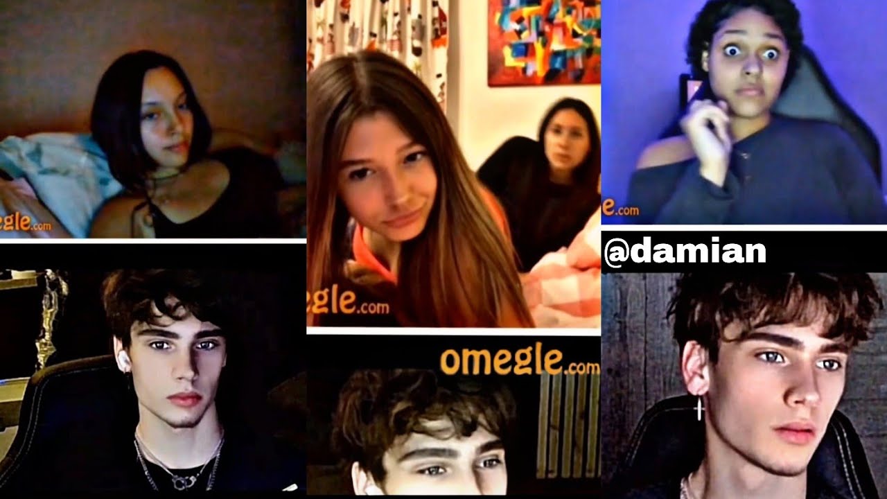 Damian kater is real 💕(omegle reaction)