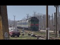 2ТЭ116-1306 с пассажирским поездом Одесса - Мариуполь отправляется со ст.Верхний Токмак-II