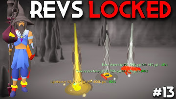 Getting 99 Magic Only In The Rev Caves | OSRS | #13