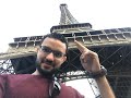 Eiffel Tower Elevator Ride - Paris before COVID-Part 2   برج ايفيل by amir wahsh