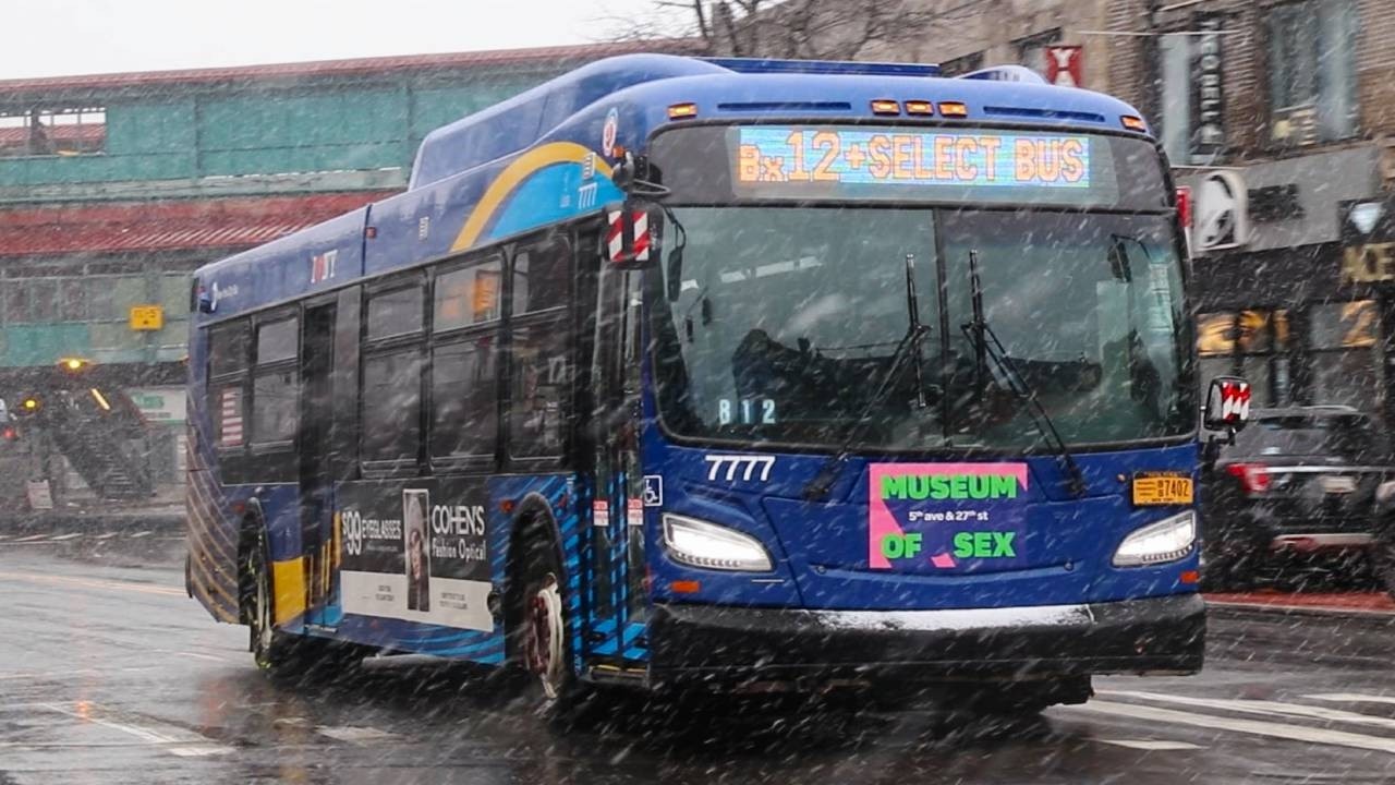 NYCT Bus: 2019 New Flyer XD40 #7777 on the Bx12 Select Bus Service