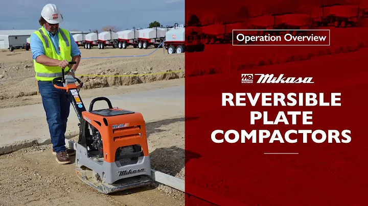 MQ Mikasa Reversible Plate Compactor Operation Overview