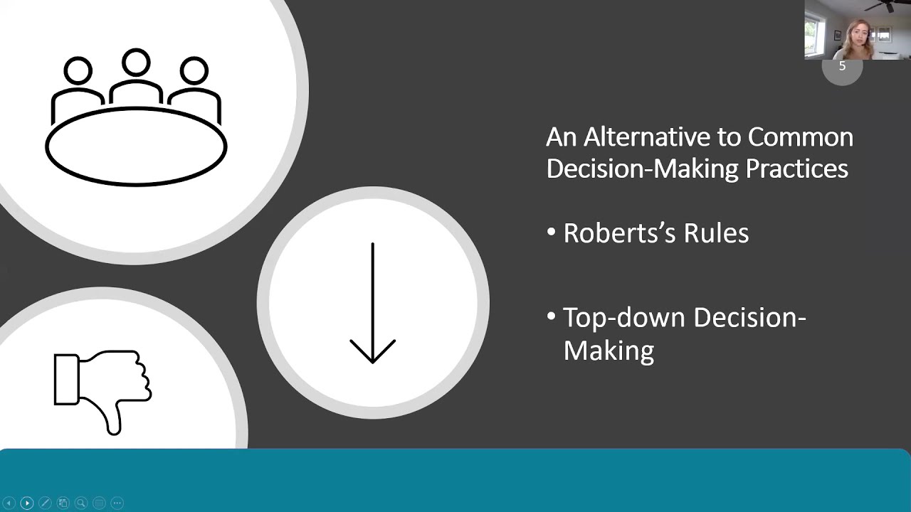 Webinar: Introduction to Consensus-Based Decision-Making