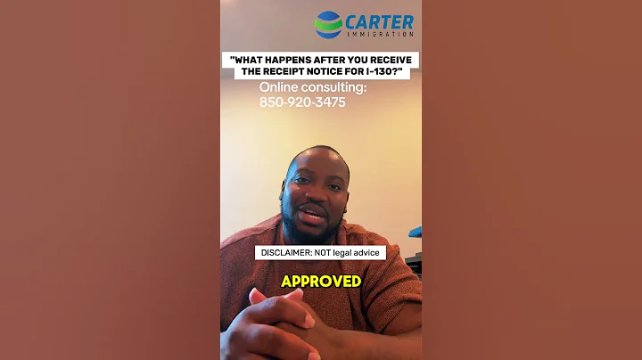 What Happens After You Receive The Receipt Notice For I-130? #shorts