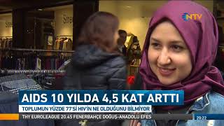AIDS SON 1O YILDA 4 BUÇUK KAT ARTTI - MELİKE ŞAHİN / NTV