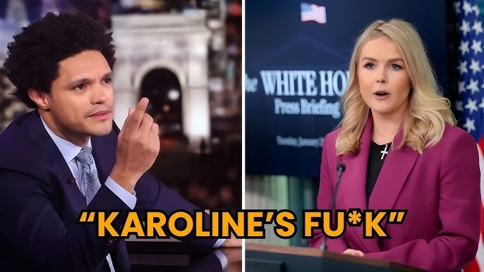 Trevor Noah STORMS OFF After Karoline Leavitt EXPOSES His Secrets LIVE ON  AIR - YouTube
