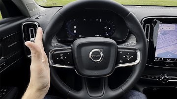 Volvo XC40 Steering Wheel and Cluster (2022 - 2024 models)