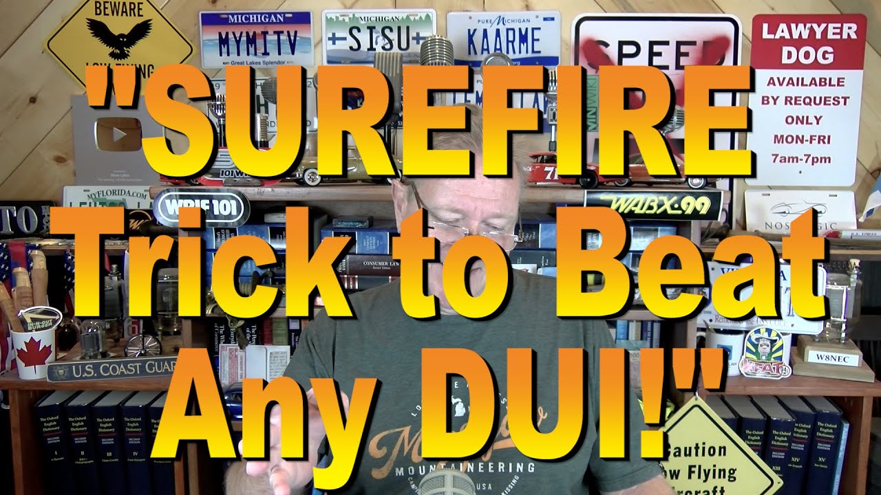 SUREFIRE Trick to Beat Any DUI!