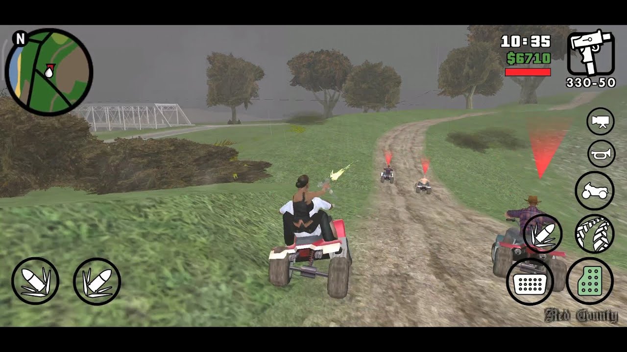 GTA San Andreas - Миссия "Местный винный магазин" | простой способ | Геймплей на Android (HD)