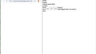 JAVASCRIPT FIRST LETTER CAPITAL PROGRAM BASIC TO ADVANCE #newvideo #trendingvideo #javascript