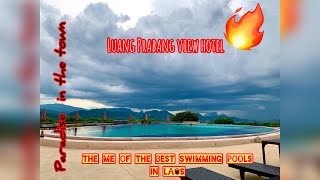 Luang Prabang view hotel swimming pool ( English subtitles/ рус субтитры) Лаос / Laos