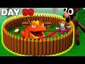 We Survived 99 Nights In The Forest FROG KING Update 