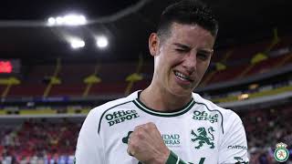 COLOR ESMERALDA // DEBUT JAMES RODRÍGUEZ // J2 ATLAS VS LEÓN screenshot 4