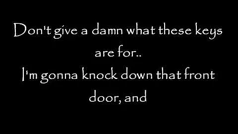 Eric Church - Like a Wrecking Ball Lyrics