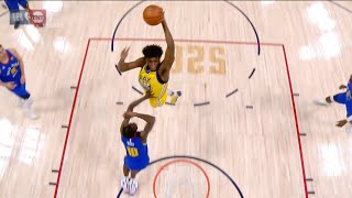 James Wiseman Puts Bol Bol On A Poster Warriors Vs Nuggets