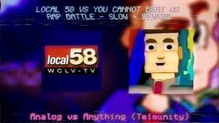 Local 58 vs YOU CANNOT BEAT US Rap Battle - Slow + Reverb Analog vs Anything (Teimunity)