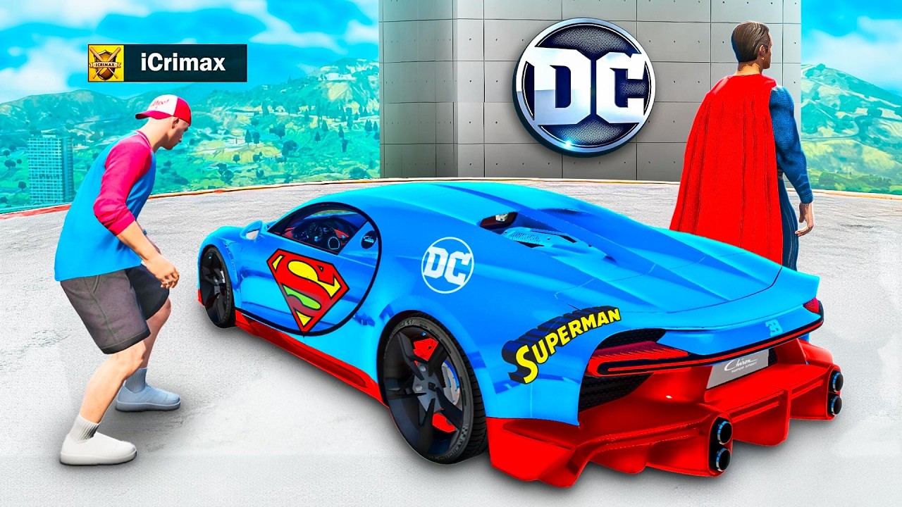 Alle SUPERHELDEN AUTOS klauen in GTA 5 RP!