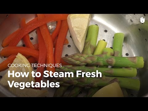 Video: How To Cook Vegetables In A Double Boiler