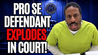He Tried Representing Himself...Then THIS Happened in Court!