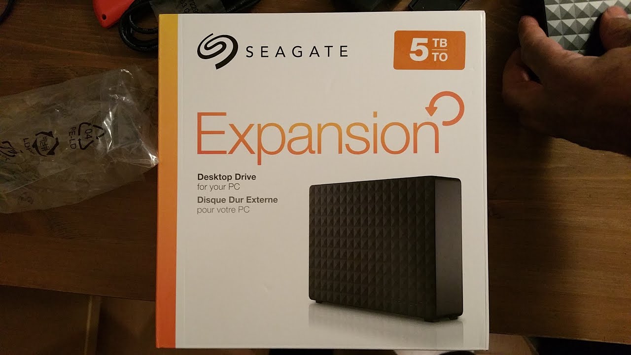 Disque dur externe SEAGATE, Expansion, 4 To, USB 3.0 – MADON