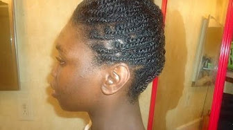 Natural 4C Hairstyles - 52 Weeks of Protective Styles - YouTube