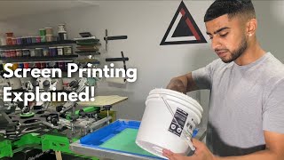 What Is SCREEN PRINTING & How It