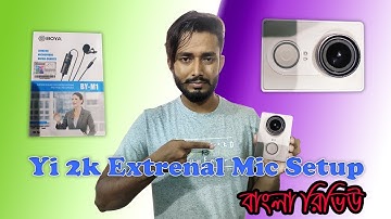Xiaomi Yi 2k Extrenal Mic Setup// Yi 2k Video & Mic Test //Best Action Cam