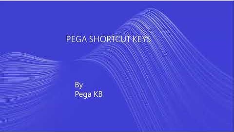PEGA Shortcut keys, PEGA Keyborad shortcut keys, PEGA Dev studio shotcuts.