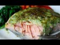 Broiled Herb-Crust Salmon Recipe - Easy Broiled Fish Technique