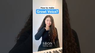 How to add a growl to your voice? #vocallesson #singingtips #vocalcoach
