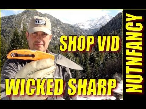 "Putting a Wicked Edge on Spyderco Endura 4" by Nutnfancy