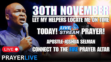 OH LORD! LET MY HELPERS LOCATE ME ON TIME🔥 |  APOSTLE JOSHUA SELMAN #apostlejoshuaselman #prayer