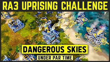 C&C Red Alert 3 Uprising - Challenge - Dangerous Skies - Under Par Time [1080p]