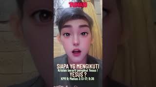 "SIAPA YG MENGIKUTI YESUS ?" Kristen berarti pengikut Yesus, KPR 9; Matius 3:13-17; 9:36 ♥️ 120426