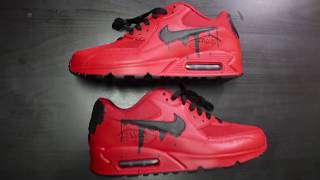 nike air max 90 candy drip red