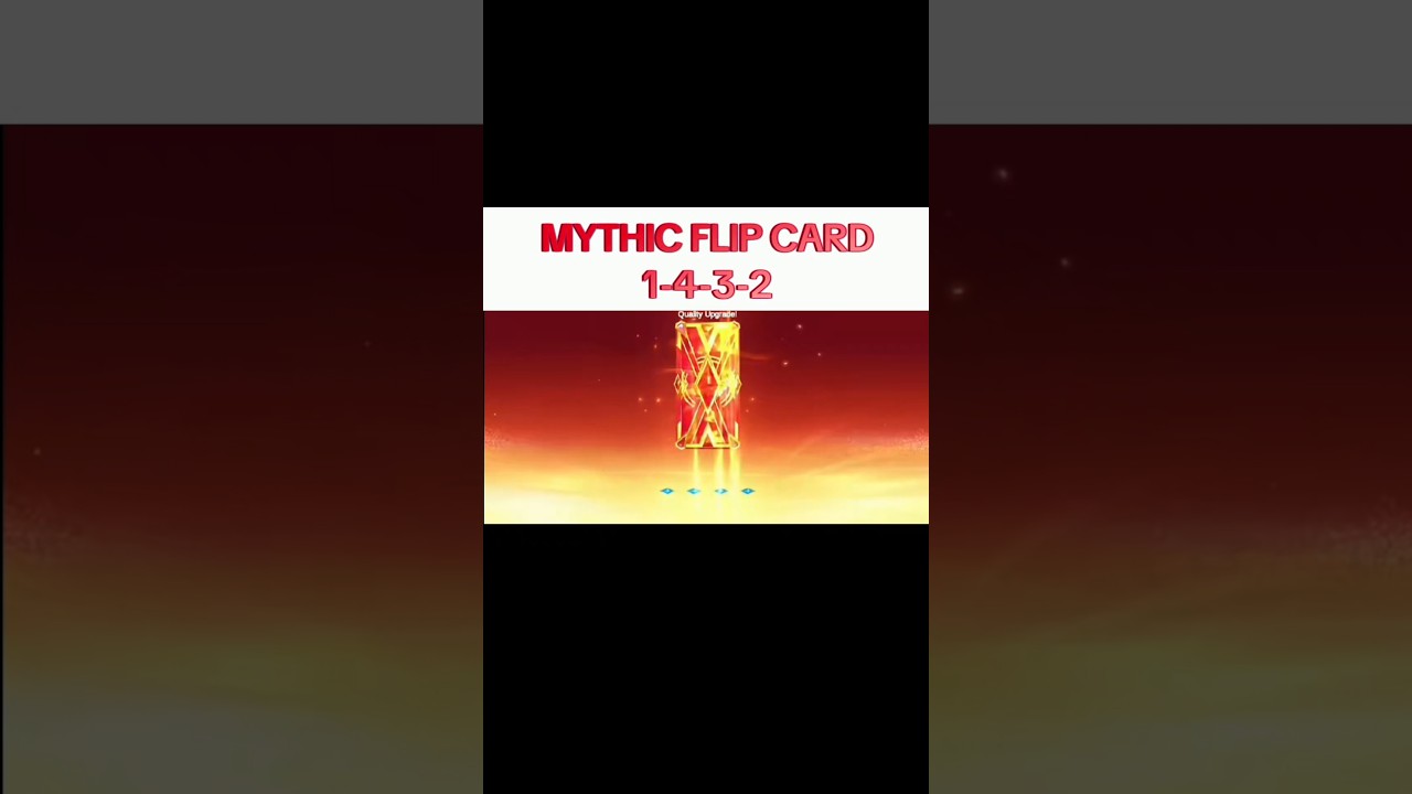 Mythic flip card👌